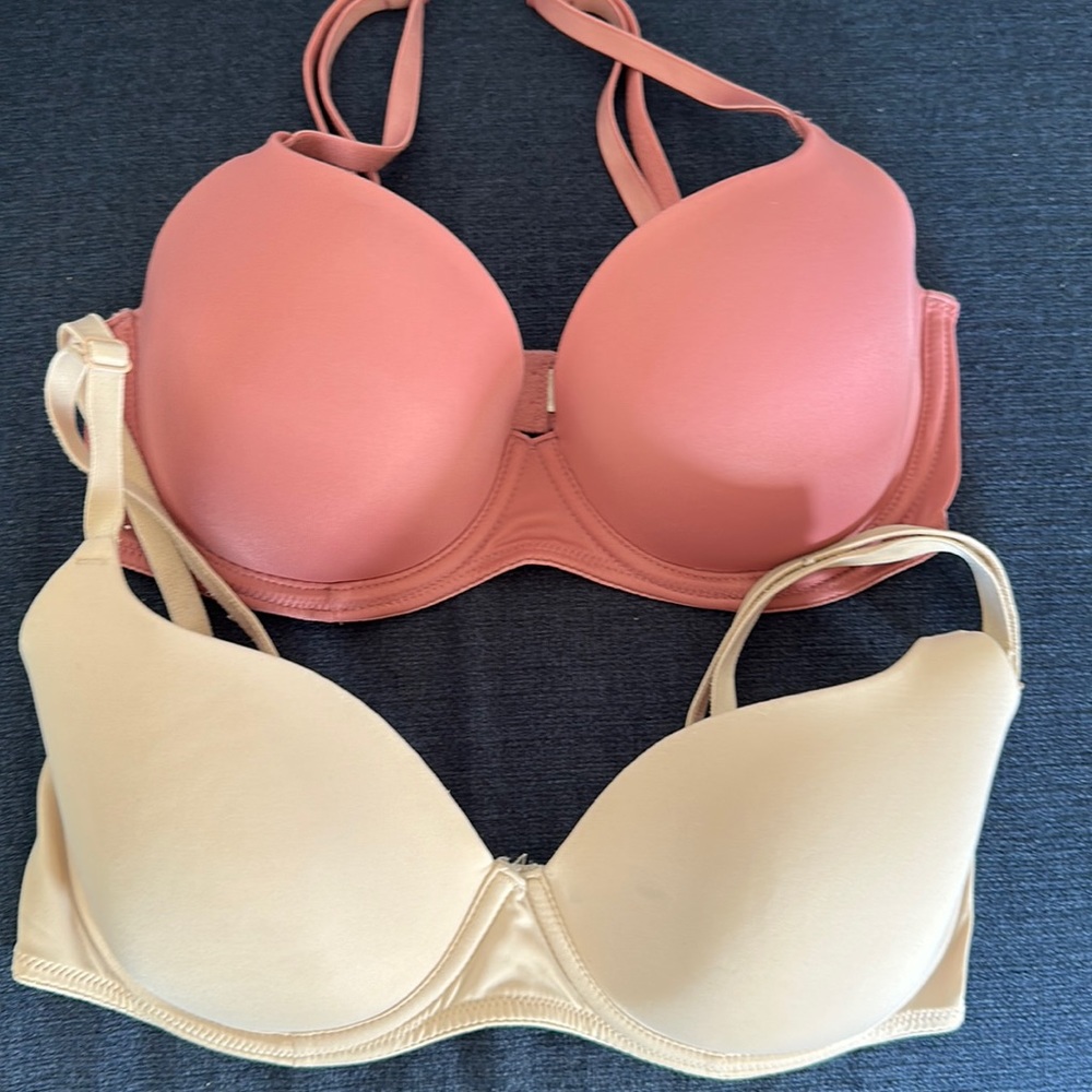 Two Victoria’s Secret PINK collection bras - Size 32D